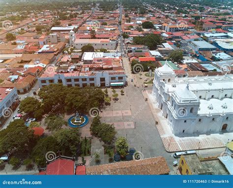Aerial Panorama View of Leon City Editorial Stock Photo - Image of ...