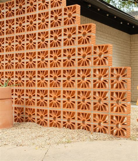 Terracotta Breeze Block Petalo - Clay Imports Online Store | Breeze ...