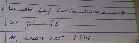 express ↓ as improper number and hence find its square root[tex]5 ...