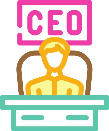Seo Boss Color Icon Vector Illustration - 素材 - Canva可画