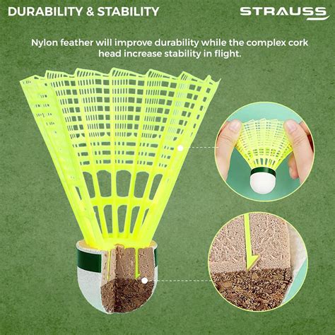 Smash Hit-22 Nylon Shuttle Cock | Badminton Shuttlecock (2 Set ...