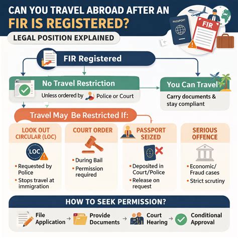 Can You Travel Abroad After an FIR Is Registered? – Legal Position ...