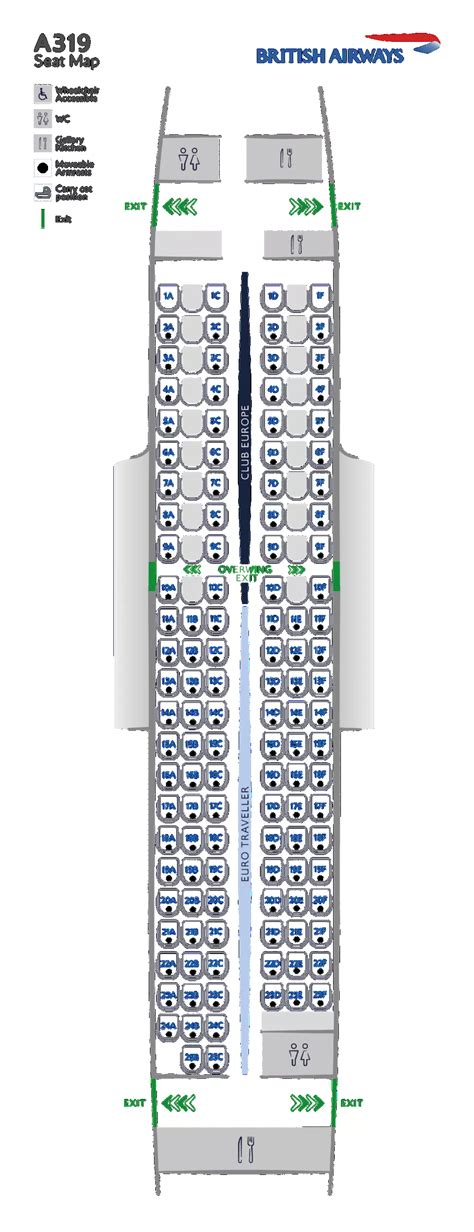 Seat maps | Information | British Airways