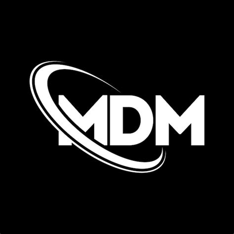 Logotipo MDM (letra MDM) Design de logotipo de letra MDM (iniciais MDM ...