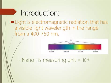 Manipulation of Light In the Nanoworld, Perforated Cement IDM13 | PPT