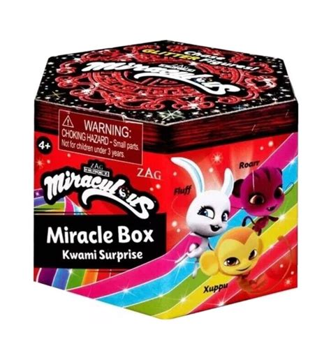 Buy In Stock- Miraculous Ladybug Miracle Box Kwami Surprise- Chase ...