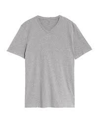 V-Neck Cotton T-Shirts – Novelty