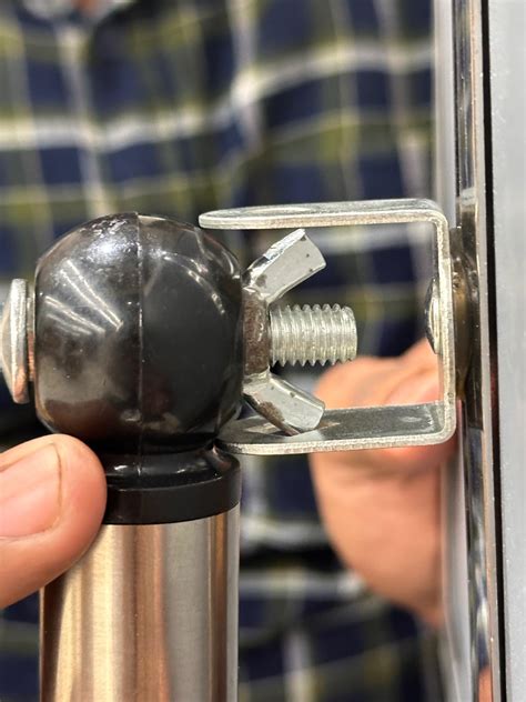 Adjustable Pedestal Poster Stand Aluminum Snap Open Frame Portrait and ...