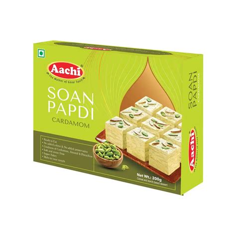Soan Papdi | Aachi Flaky Sweet with Cardamom – Aachifoods