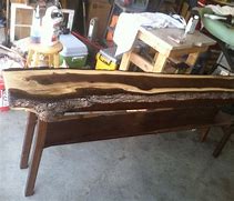 Image result for Slack Wood Sofa Table