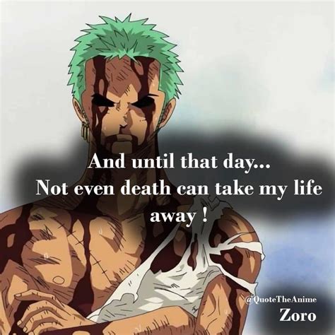 Epic Zoro Quotes