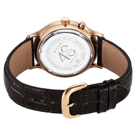 Buy Online Titan 40 years Quartz Multifunction with Moon Phase White ...