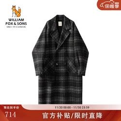 William fox&sons男外套_William fox&sons 威廉福克斯复古英伦风灯笼袖多少钱-什么值得买