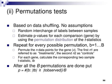 Permutation T-Test Example 的图像结果