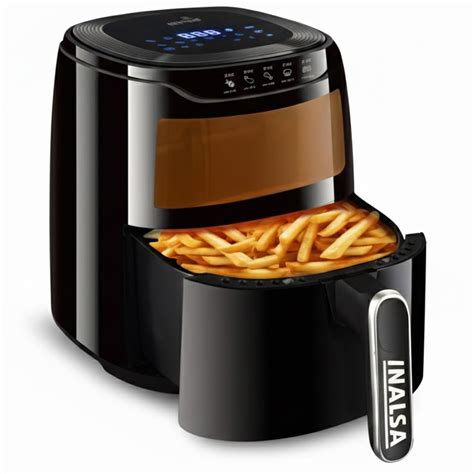 Buy INALSA Air Fryer 4.2 ltr|1400 W with Air Crisp Technology|Air-Fryer ...