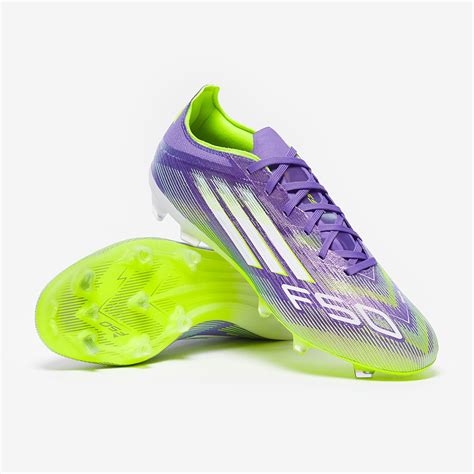 adidas F50 Pro Firm Ground - Purple Rush/Ftwr White/Lucid Lemon - Adult ...