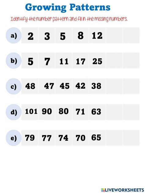 Image result for Growing Patterns Math