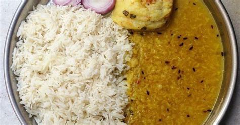 Dal chawal Recipe by Yasmin Amin - Cookpad