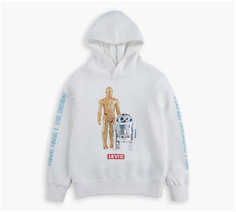 Little Boys 4-7x Levi's® X Star Wars Graphic Pullover Hoodie - White ...