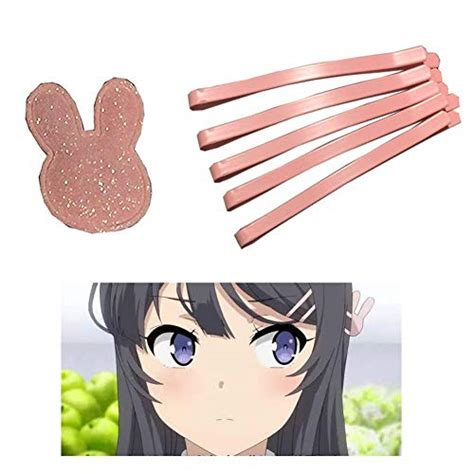 AWAVAWA Sakurajima Mai Hair Clip,Anime Rascal Does | Ubuy India