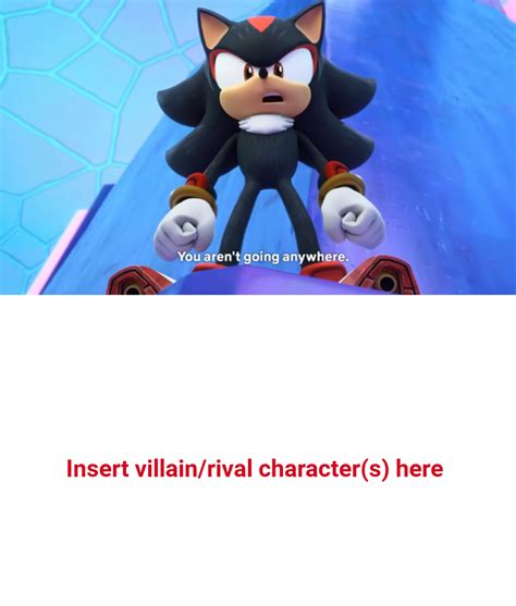 Shadow the Hedgehog Faces Who (Meme) by AnimatedOne on DeviantArt