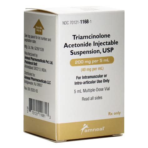 Triamcinolone Acetonide Injection 40 mg/mL, Each | McGuff