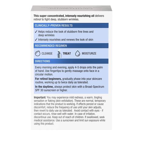 Rapid Wrinkle Repair® Anti-Wrinkle .3% Retinol Lightweight Facial Oil