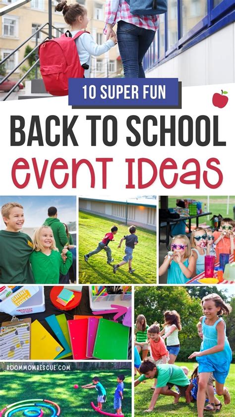 10 Fun Back to School Event Ideas | Event planning school, School fun ...