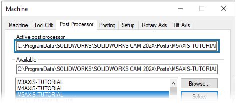 SolidWorks Cam Post Processor 的图像结果