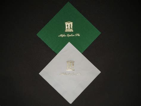 Napkins Alpha Epsilon Phi | GreekStation