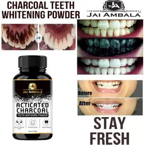 Jai Ambala Teeth Cavity Protection Cleansing Powder Teeth Whitening ...
