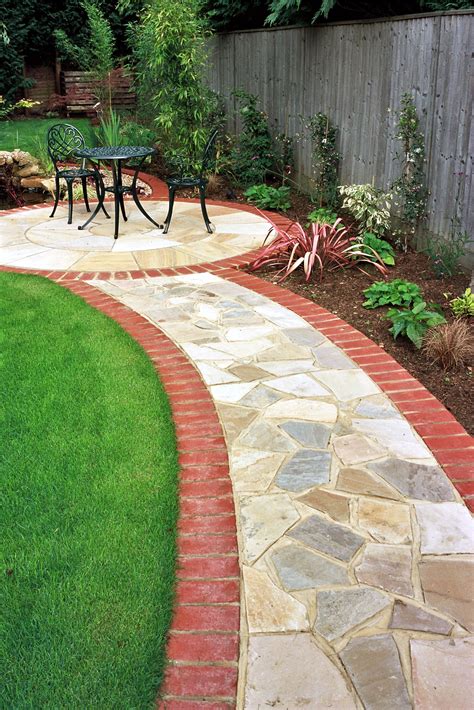 Stone Patio with Seating Area