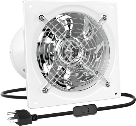 Saillong 2 Pack 6 Inch Kitchen Exhaust Fan, 308CFM Bathroom Wall ...