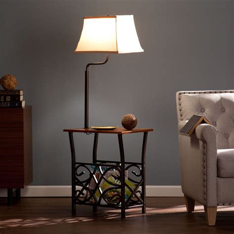 Copper Grove Tanana Floor Lamp Table - Bed Bath & Beyond - 11663190 ...