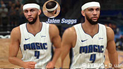 NBA 2K24 Jalen Suggs Cyberface, Body & Hair Update