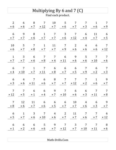 Image result for Easy Math Multiplication Worksheets