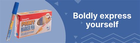 Luxor 902 Paint Fine Point Tip Marker - White - Box of 10 : Amazon.in ...