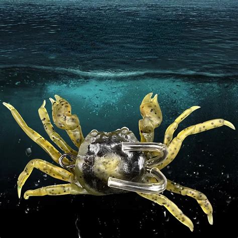 Multi-species Fishing Bait 10PCS Artificial Crab Fishing Lures - 3D ...