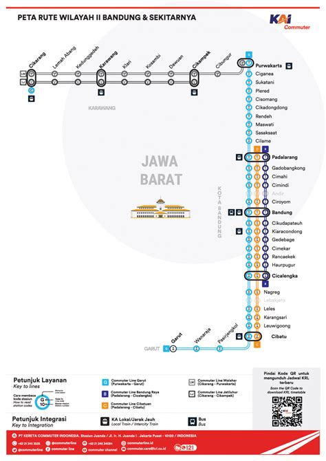 Rute Kereta Dalam Kota Bandung Terbaru 2025