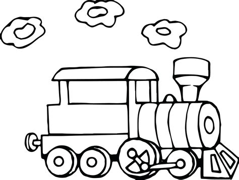 Free Train Color Pages Printable: Fun Designs! - Printables for Everyone