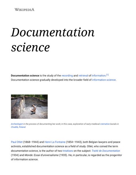 Documentation Science 的图像结果