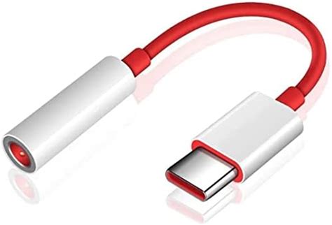 GO SHOPS Oneplus Type C To 3.5 Mm Jack Audio Connector Noise Cancelling ...