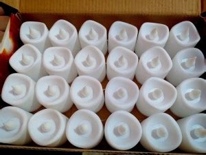 eweft LED Electric Candles Battery Operated Flickering Smokeless ...