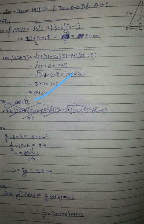 a field is in the shape of trapezium whose parallel sides are 25 cm and ...