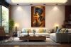 Egyptian Queen Nefertiti home decor Egyptian Painting L