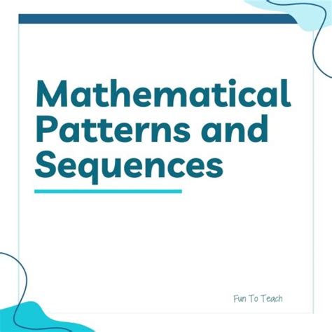 Image result for Importance of Patterns in Math