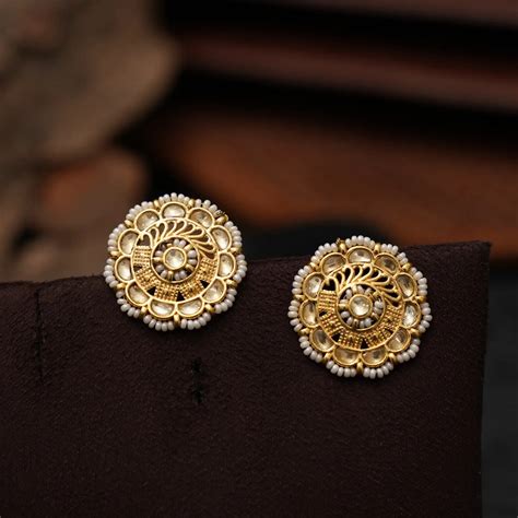 Ziva Polki Ear Stud