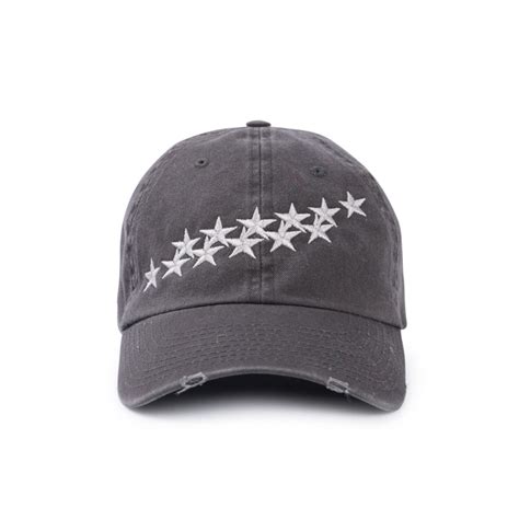 STARS CAP DARK GREY