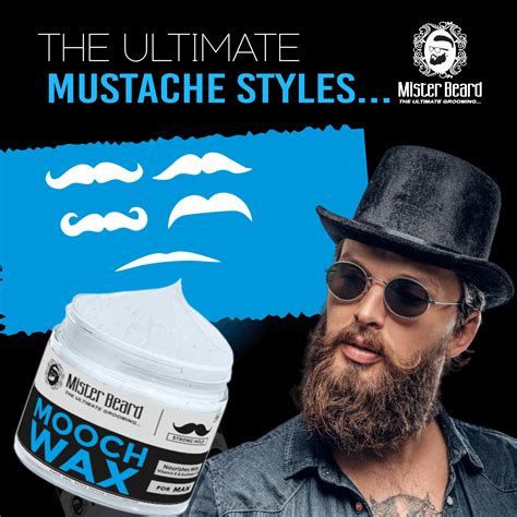 Mister Beard Mooch Wax 100gm, For Glossy Look with Extra Hold – Pink Root