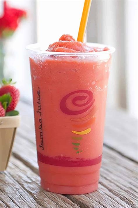 Jamba Juice Secret Menu Strawberry Piña Colada Smoothie - Make Drinks